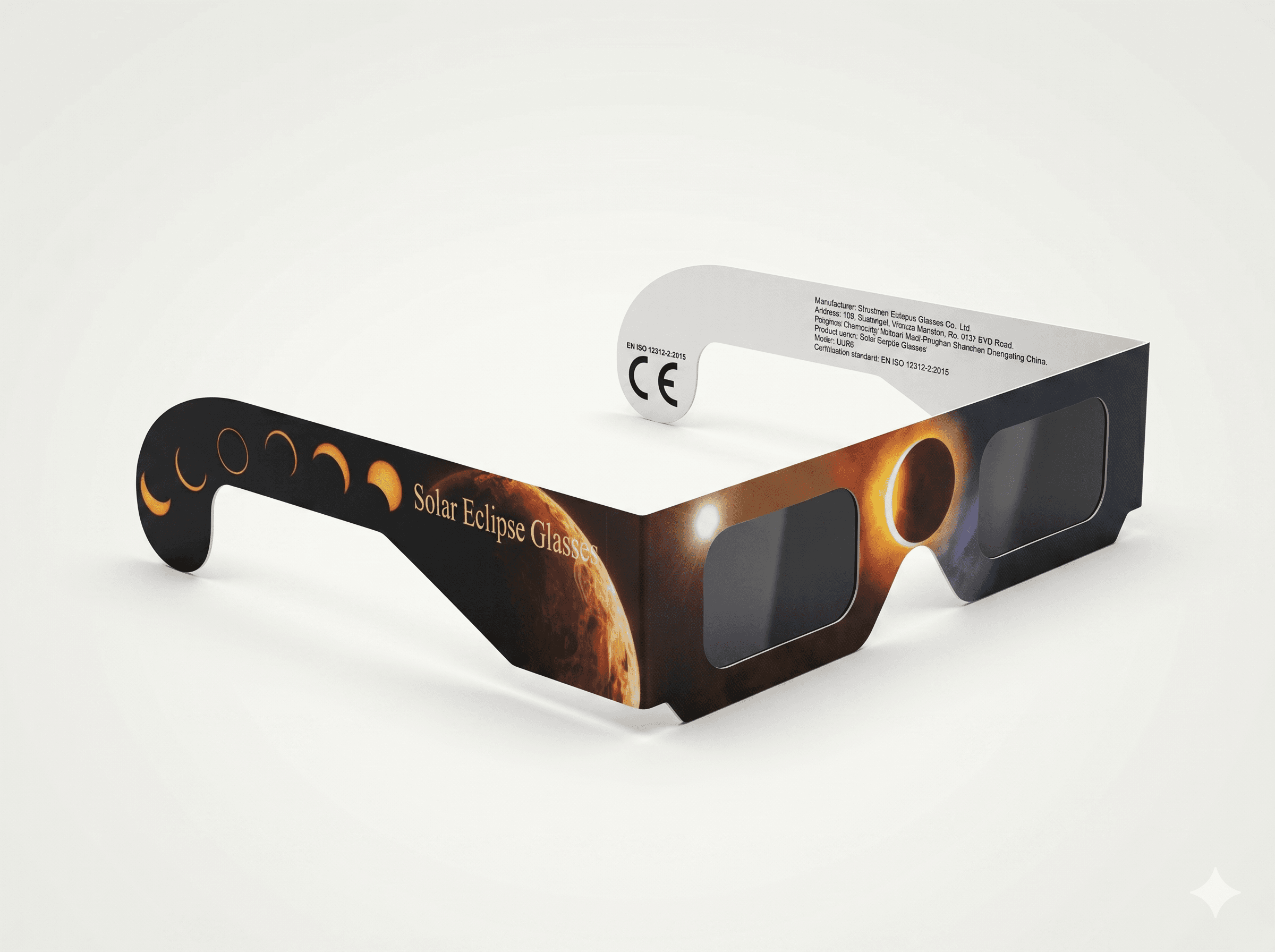 Eclipse Optics solar glasses — clean studio shot